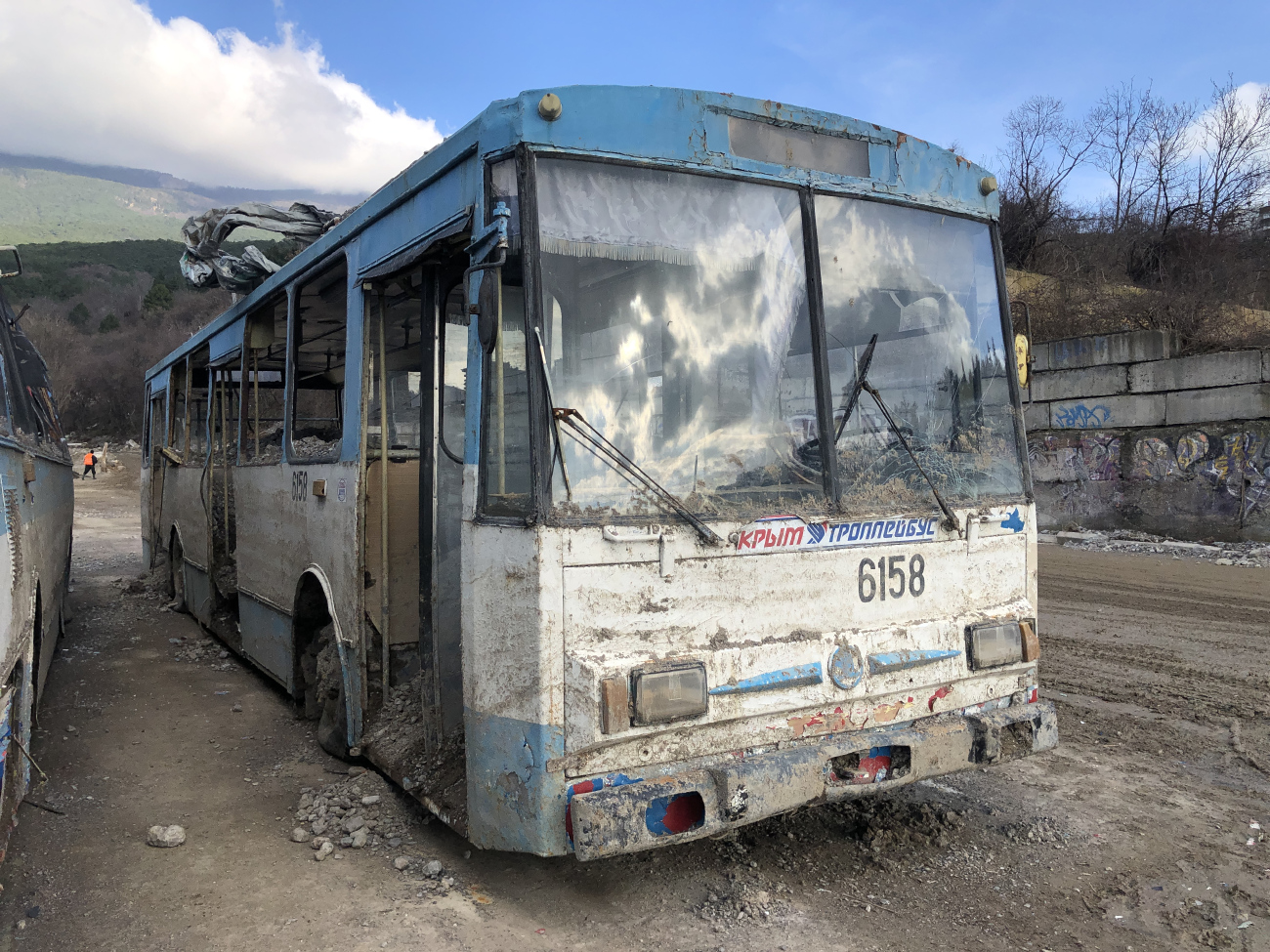 Крымский троллейбус, Škoda 14Tr11/6 № 6158