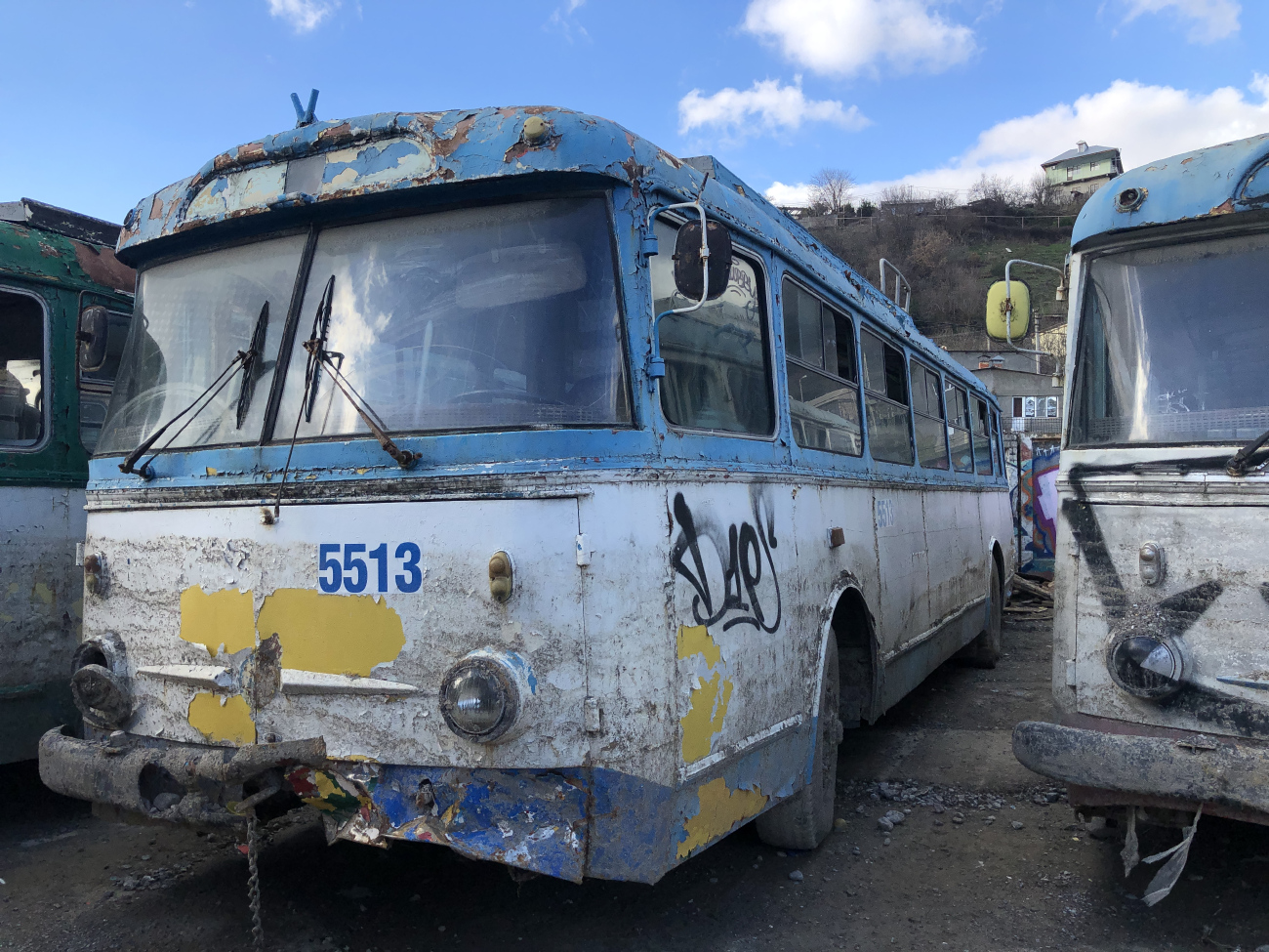 Крымский троллейбус, Škoda 9Tr19 № 5513