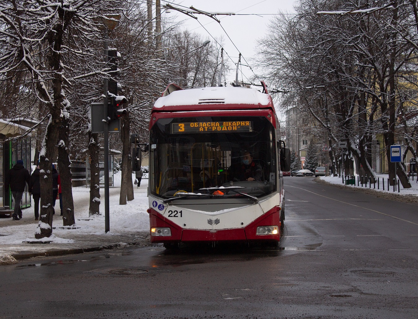 Ивано-Франковск, БКМ 321 № 221