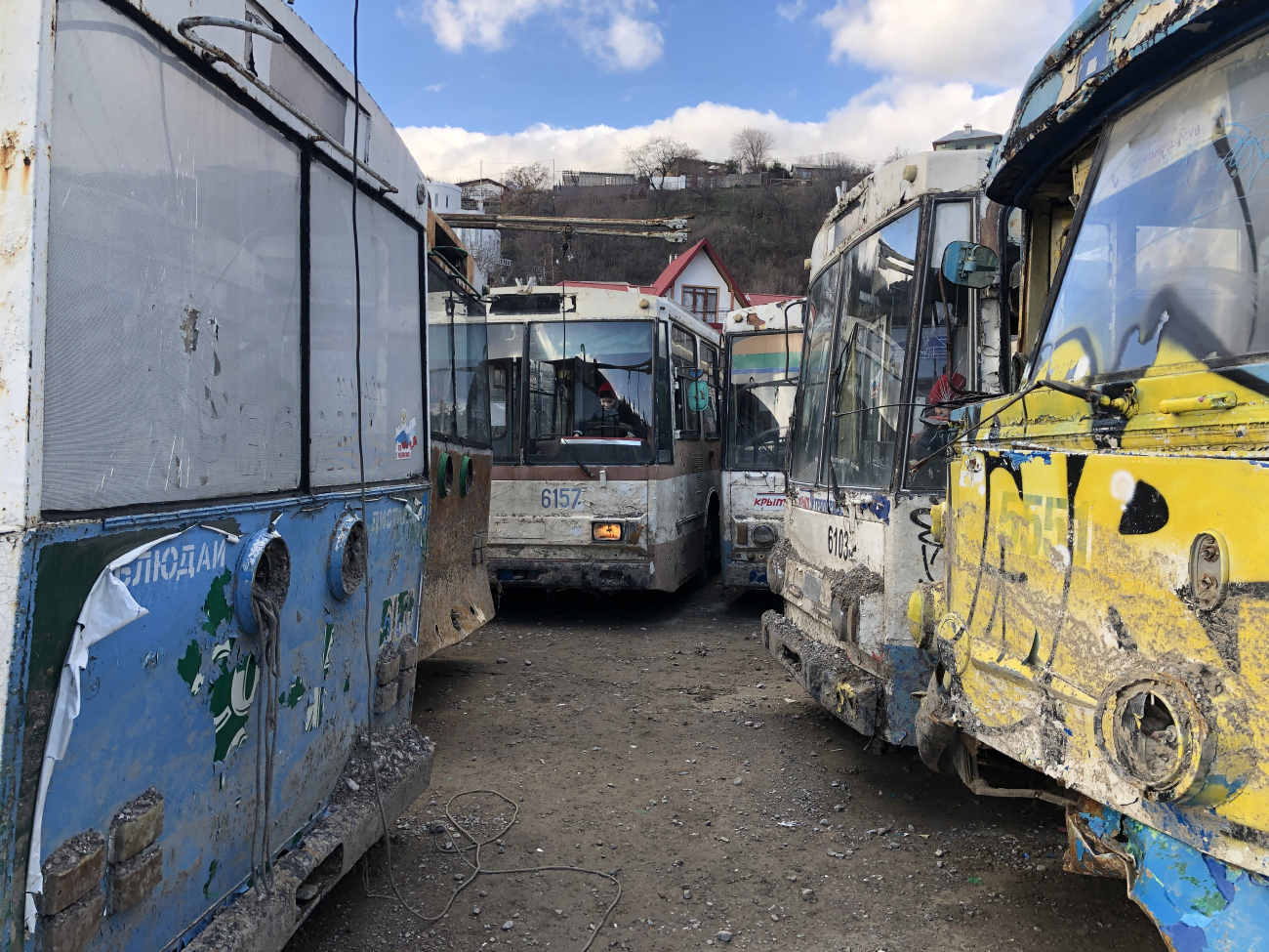 Крымский троллейбус — Разные фотографии