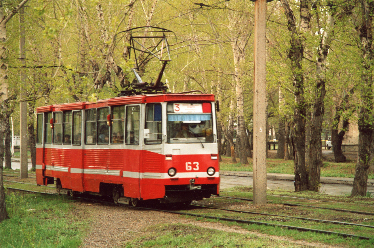 Усть-Каменогорск, 71-605 (КТМ-5М3) № 63