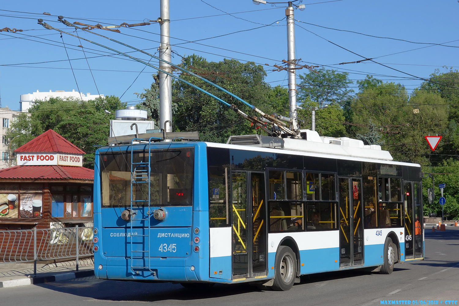 Krimski trolejbus, Bogdan T70110 Br. 4345