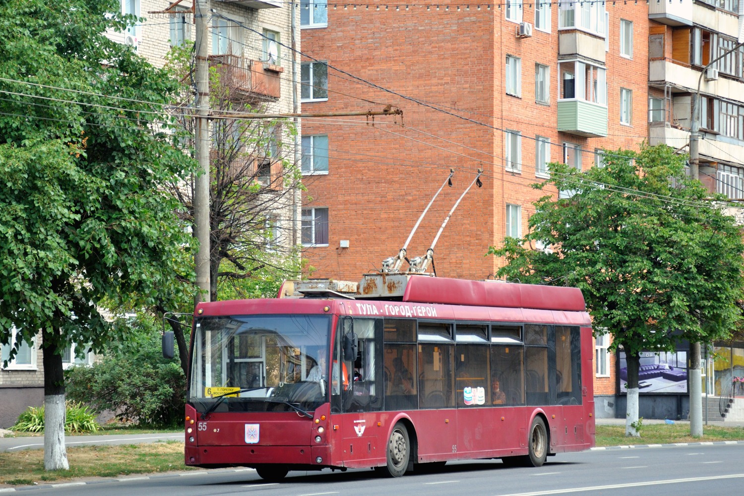 Тула, Тролза-5265.00 «Мегаполис» № 55
