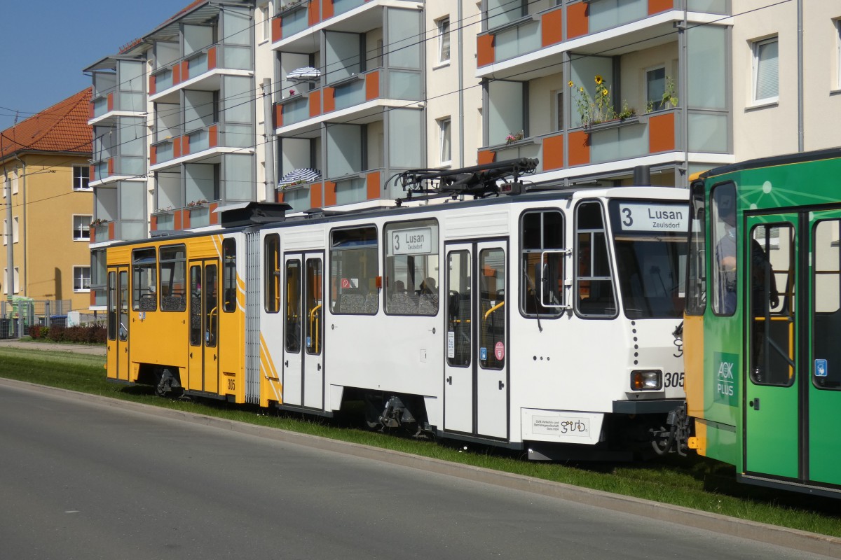 Гера, Tatra KT4DC № 305