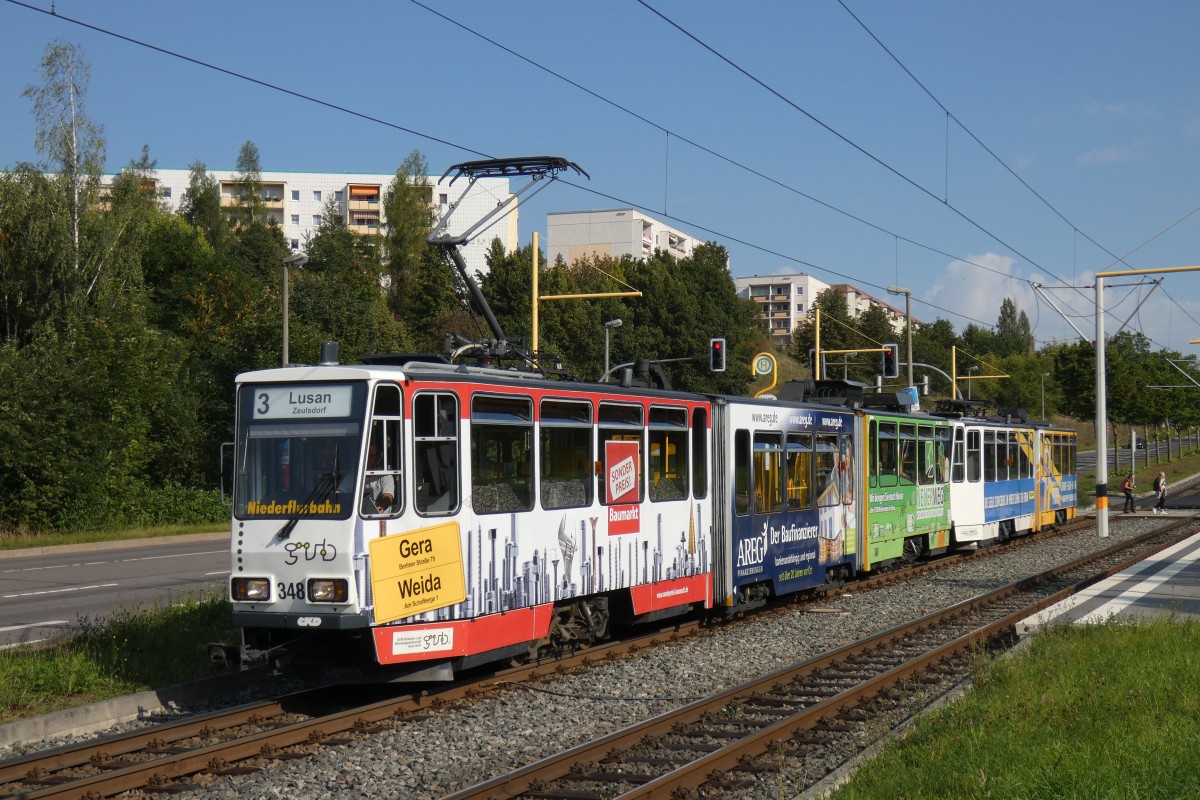Гера, Tatra KTNF8 № 348