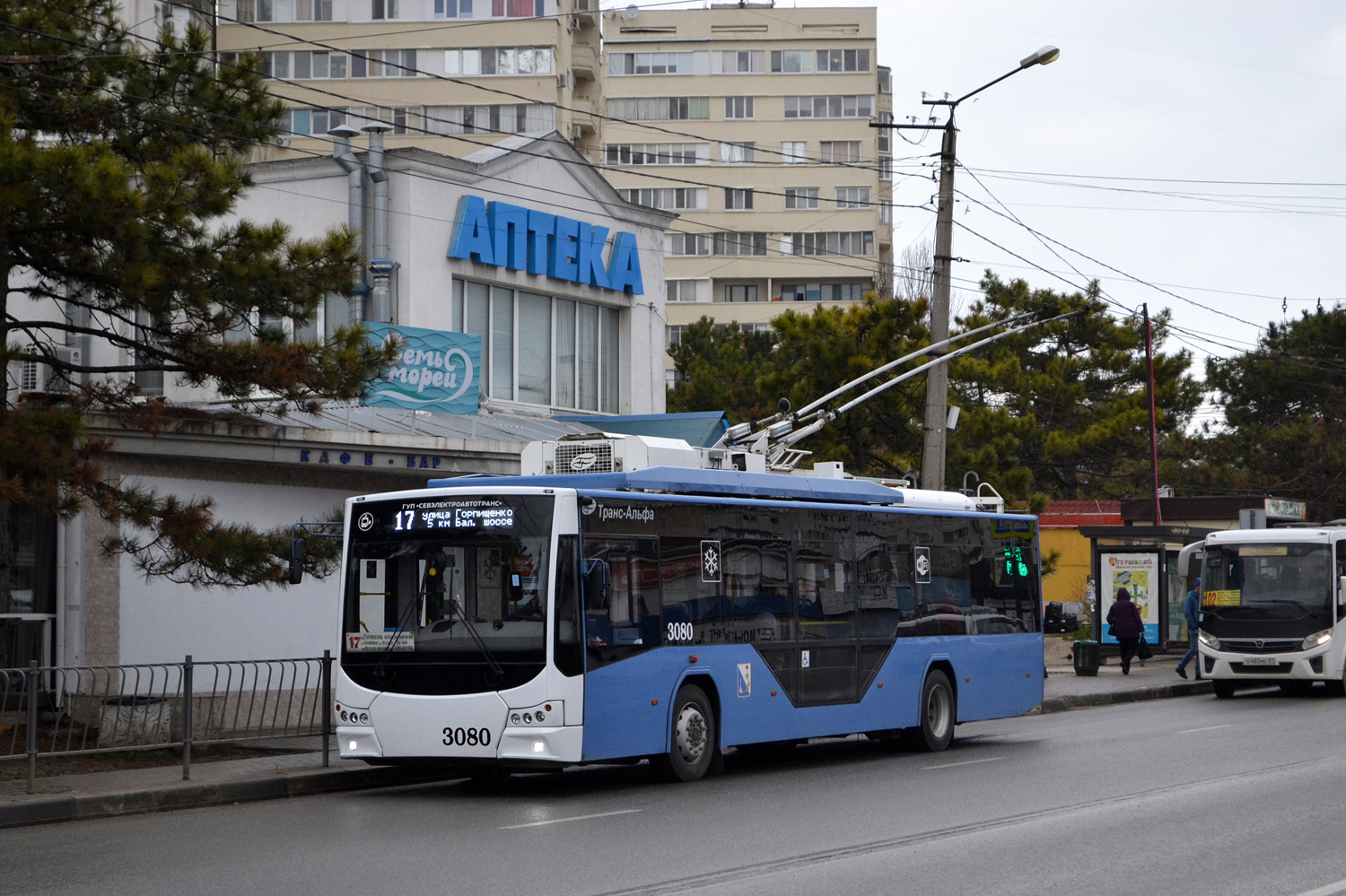 Севастополь, ВМЗ-5298.01 «Авангард» № 3080