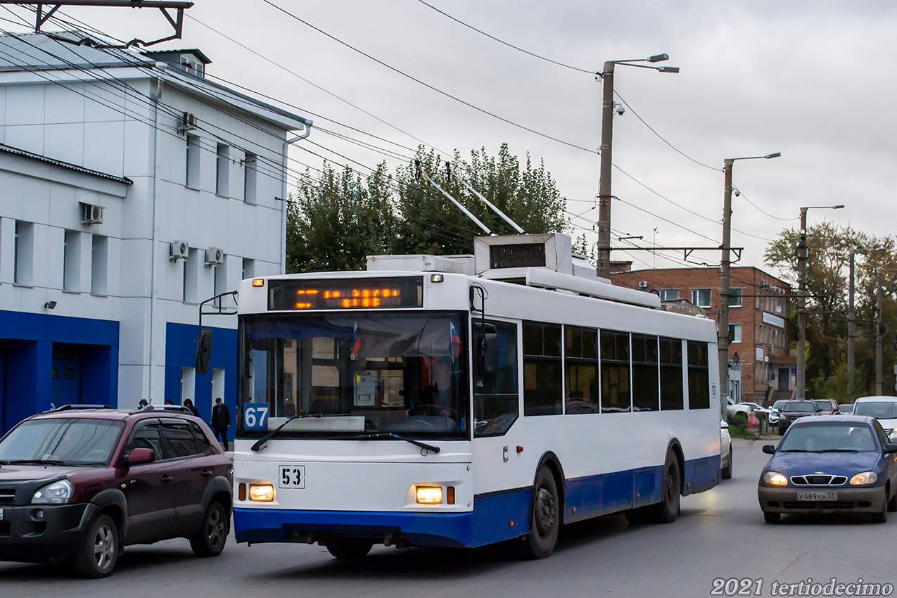 Омск, Тролза-5275.03 «Оптима» № 53