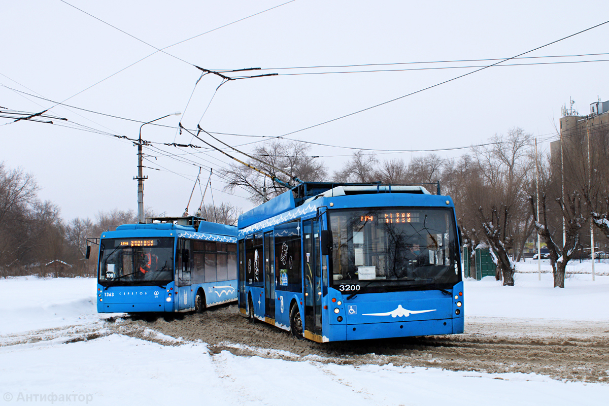 Энгельс, Тролза-5265.00 «Мегаполис» № 3200