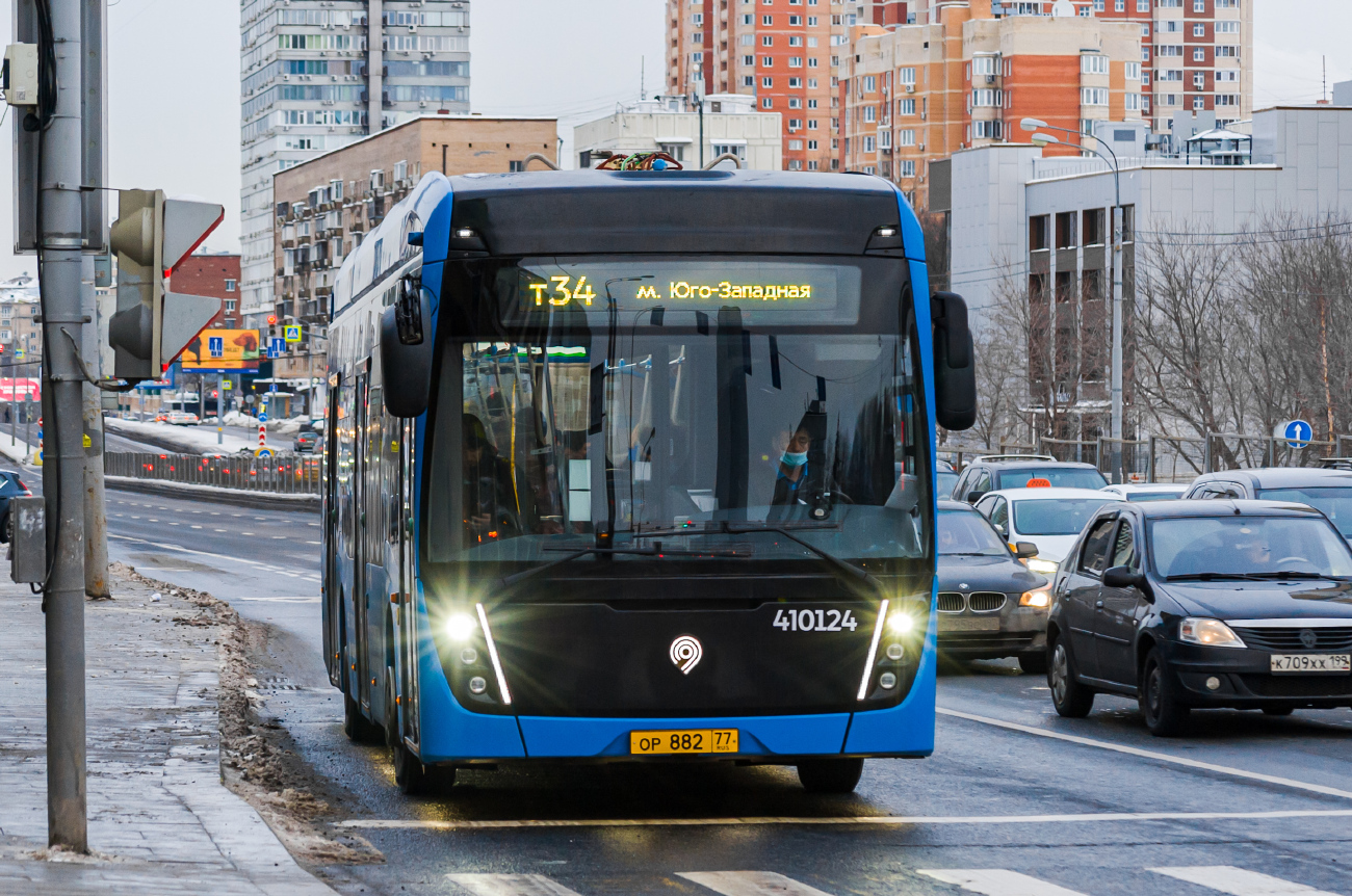 Москва, КАМАЗ-6282 № 410124