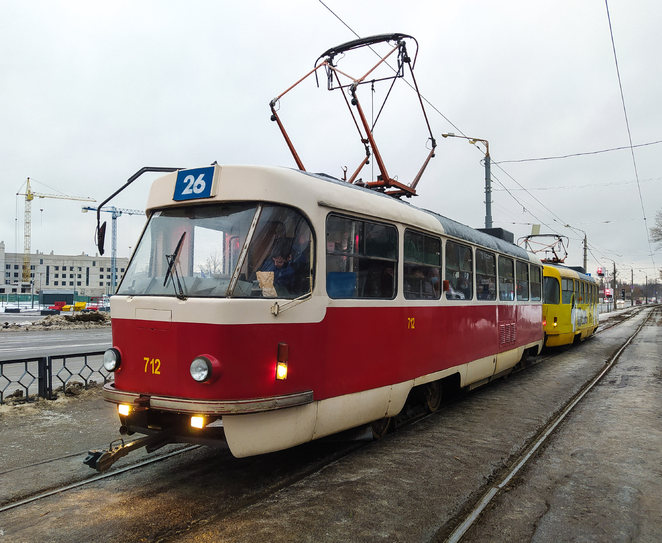 Харьков, Tatra T3M № 712 Харьков, Tatra T3M № 712