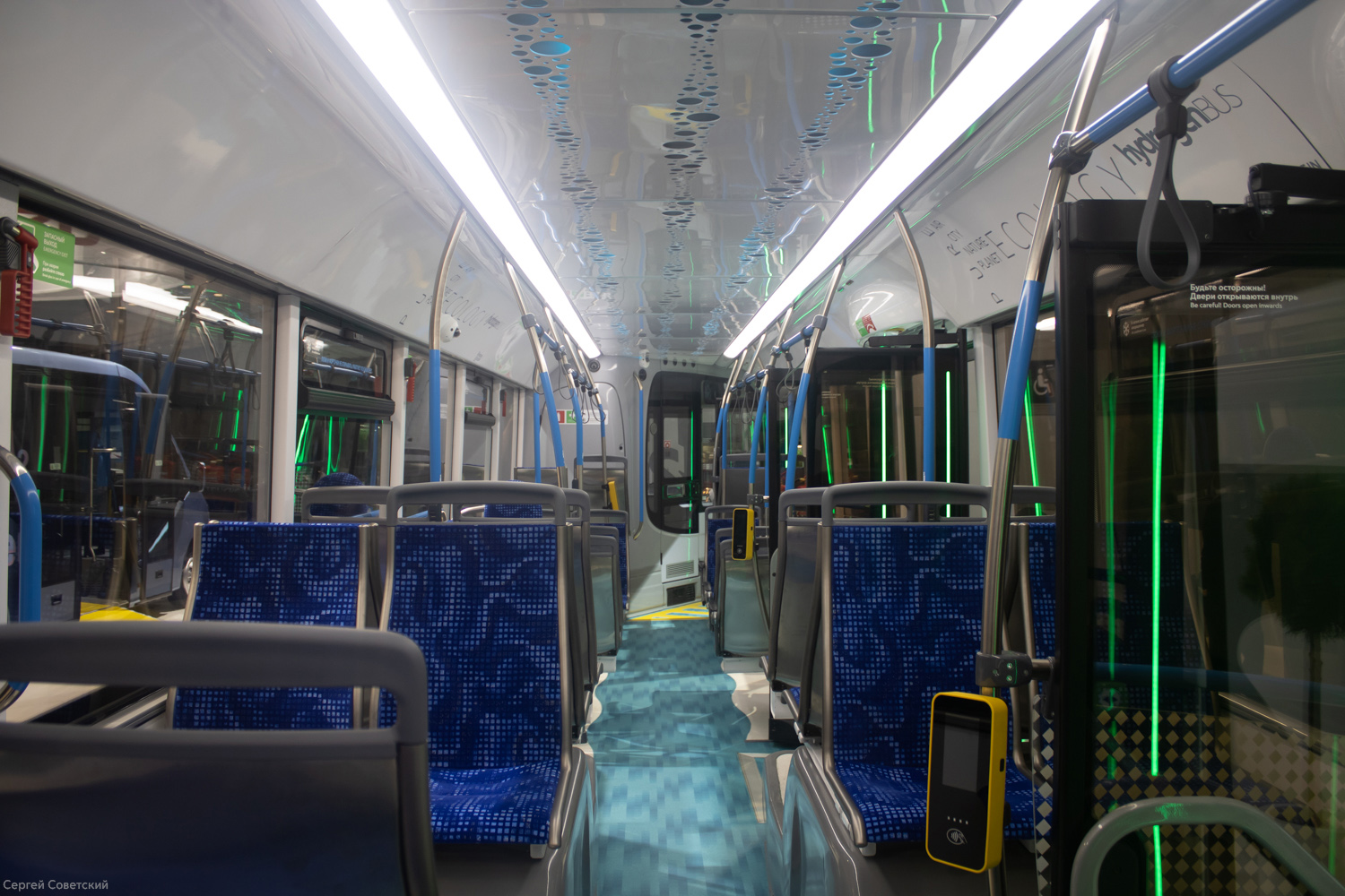 Moskau — Electrobuses without numbers; Moskau — International exhibition Comtrans 2021