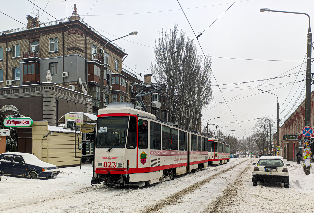 Запорожье, Tatra KT4DM № 023