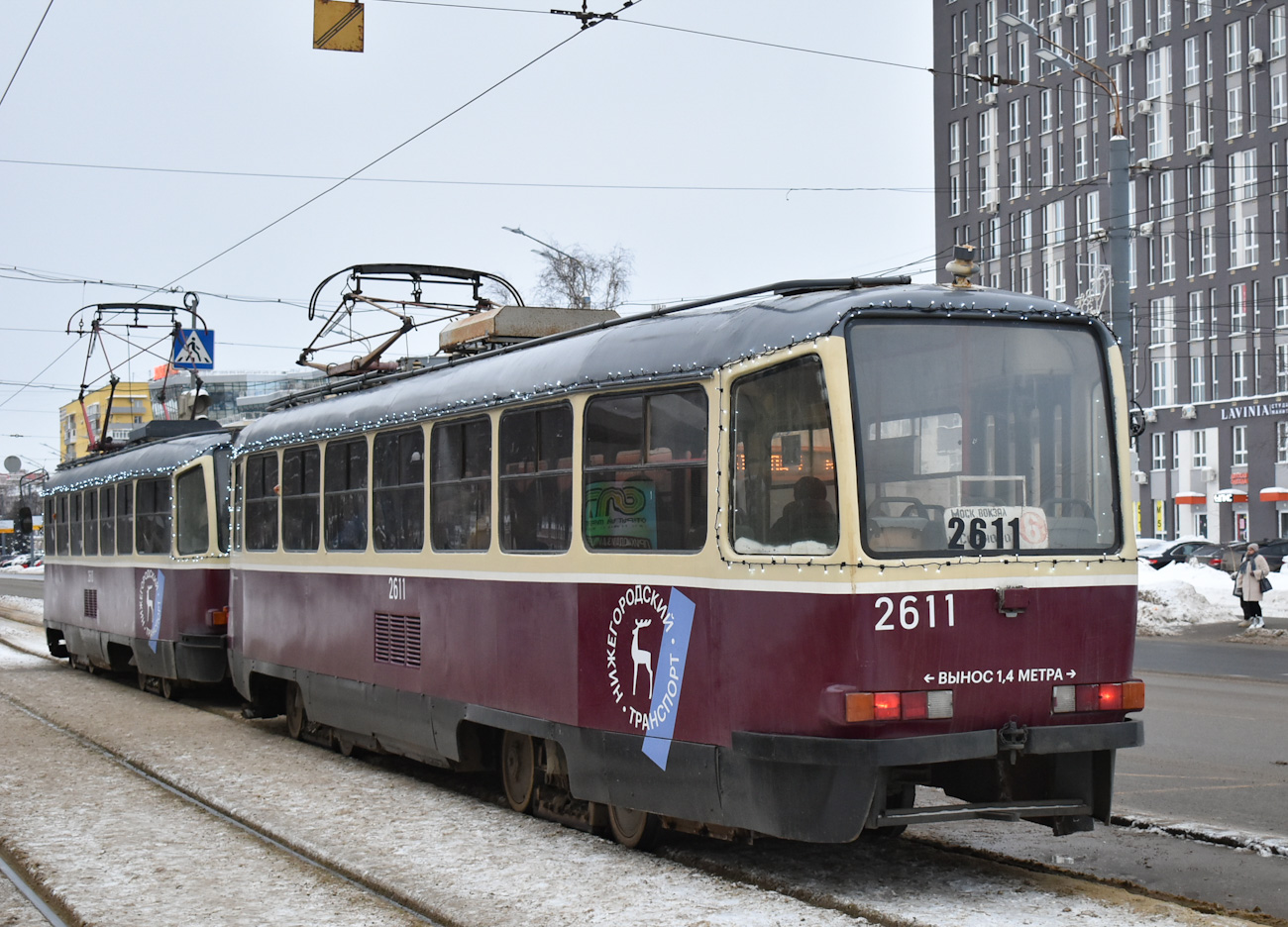 Нижний Новгород, Tatra T3SU КВР ТРЗ № 2611