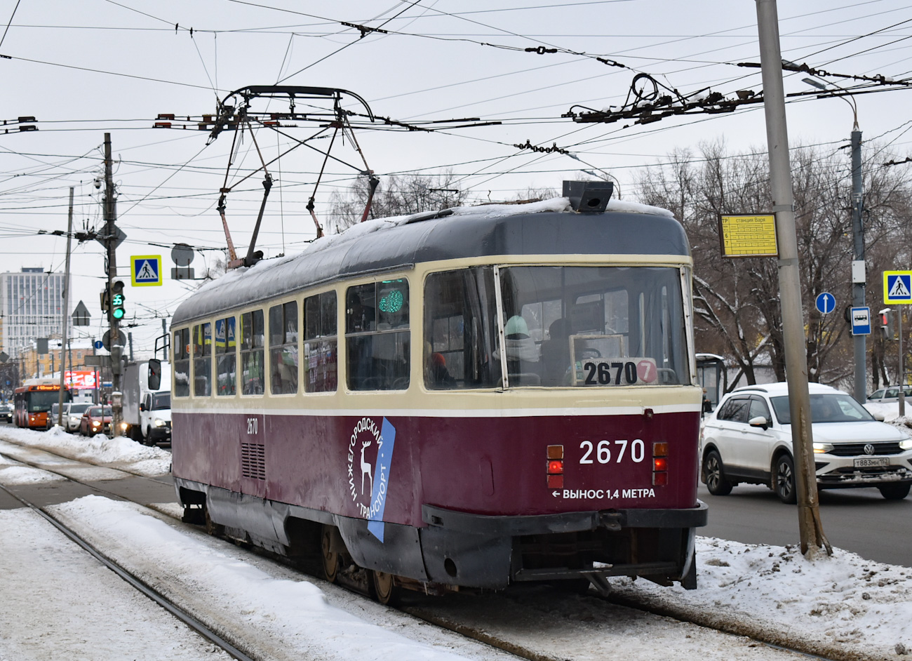 Нижний Новгород, Tatra T3SU № 2670