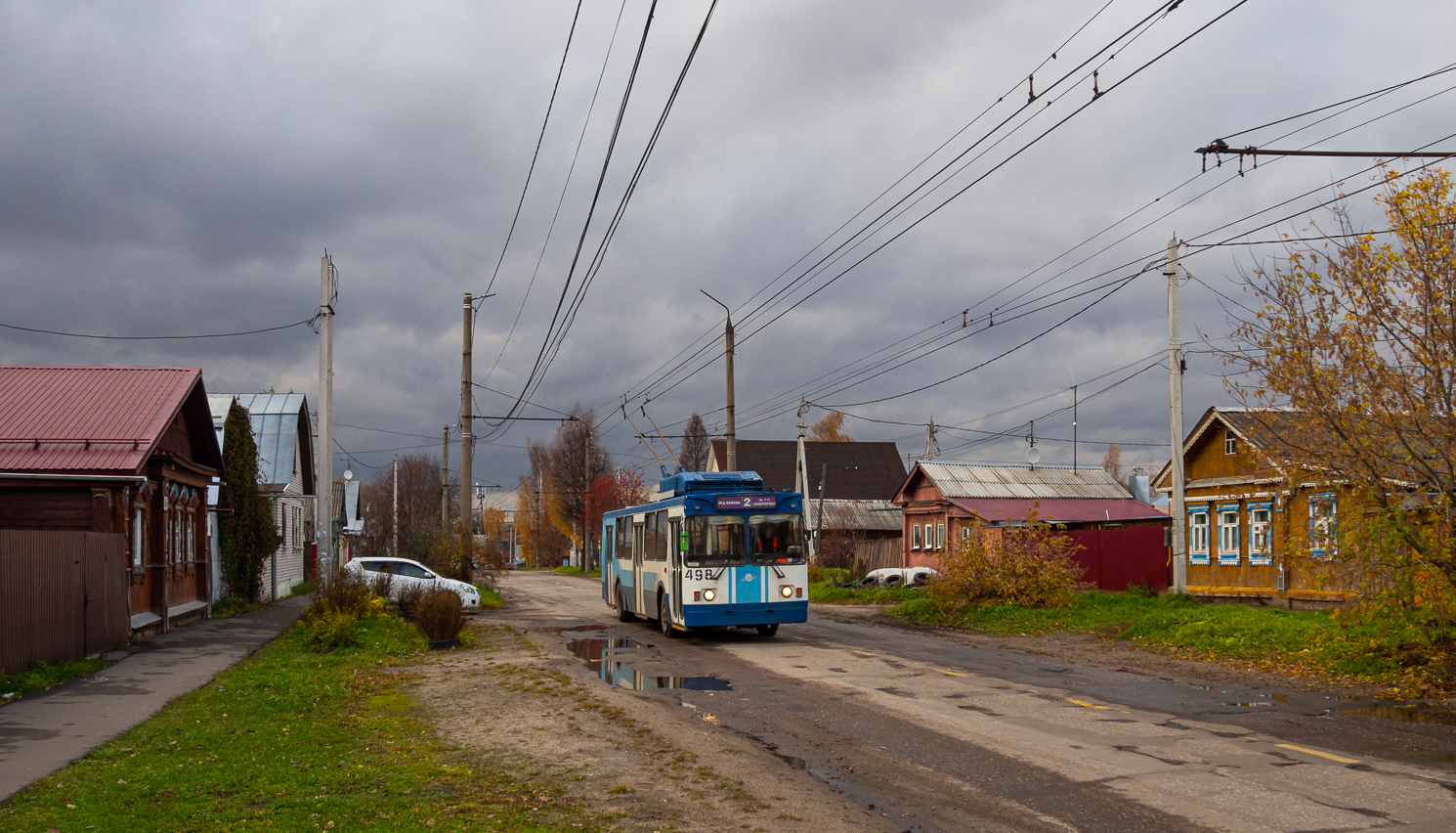Иваново, ЗиУ-682ГМ1 (с широкой передней дверью) № 498
