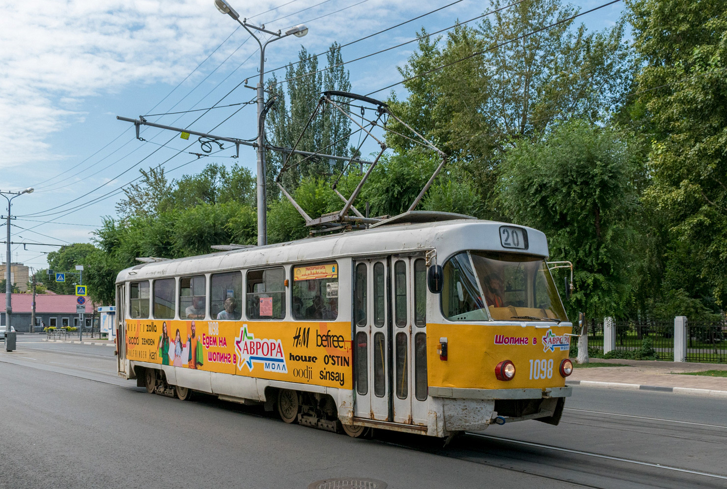 Samara, Tatra T3SU (2-door) № 1098