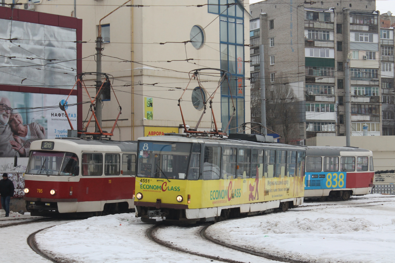 Charków, Tatra T6B5SU Nr 4551 Charków, Tatra T6B5SU Nr 4551
