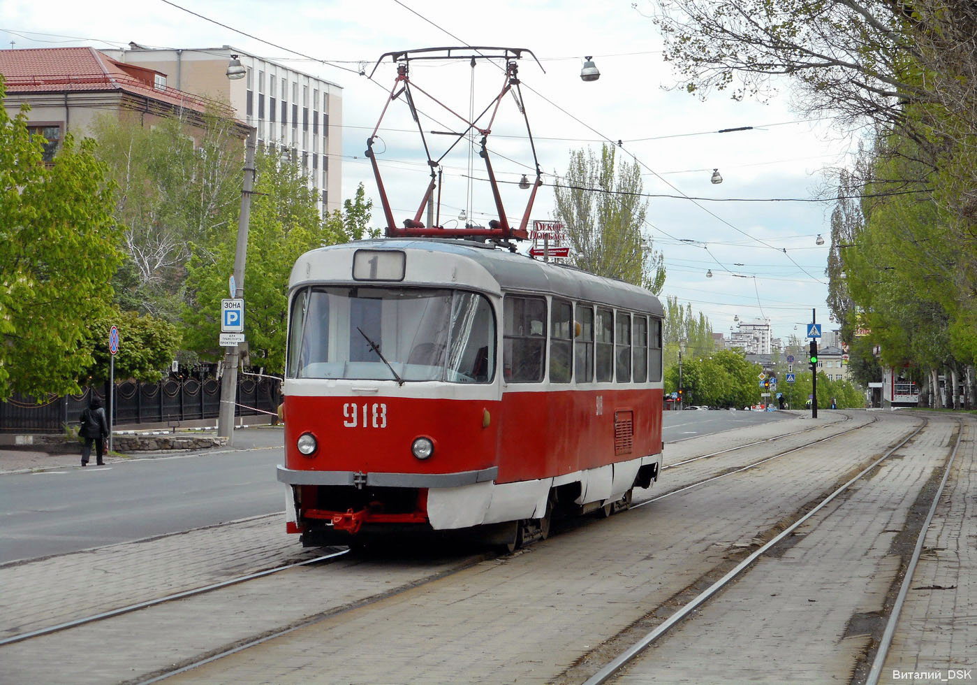 Донецк, Tatra T3SU № 918