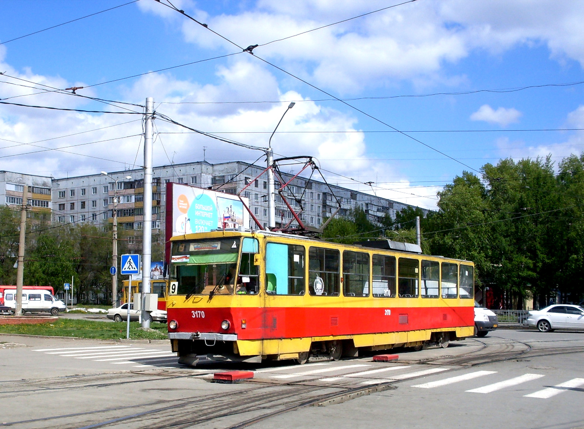 Барнаул, Tatra T6B5SU № 3170