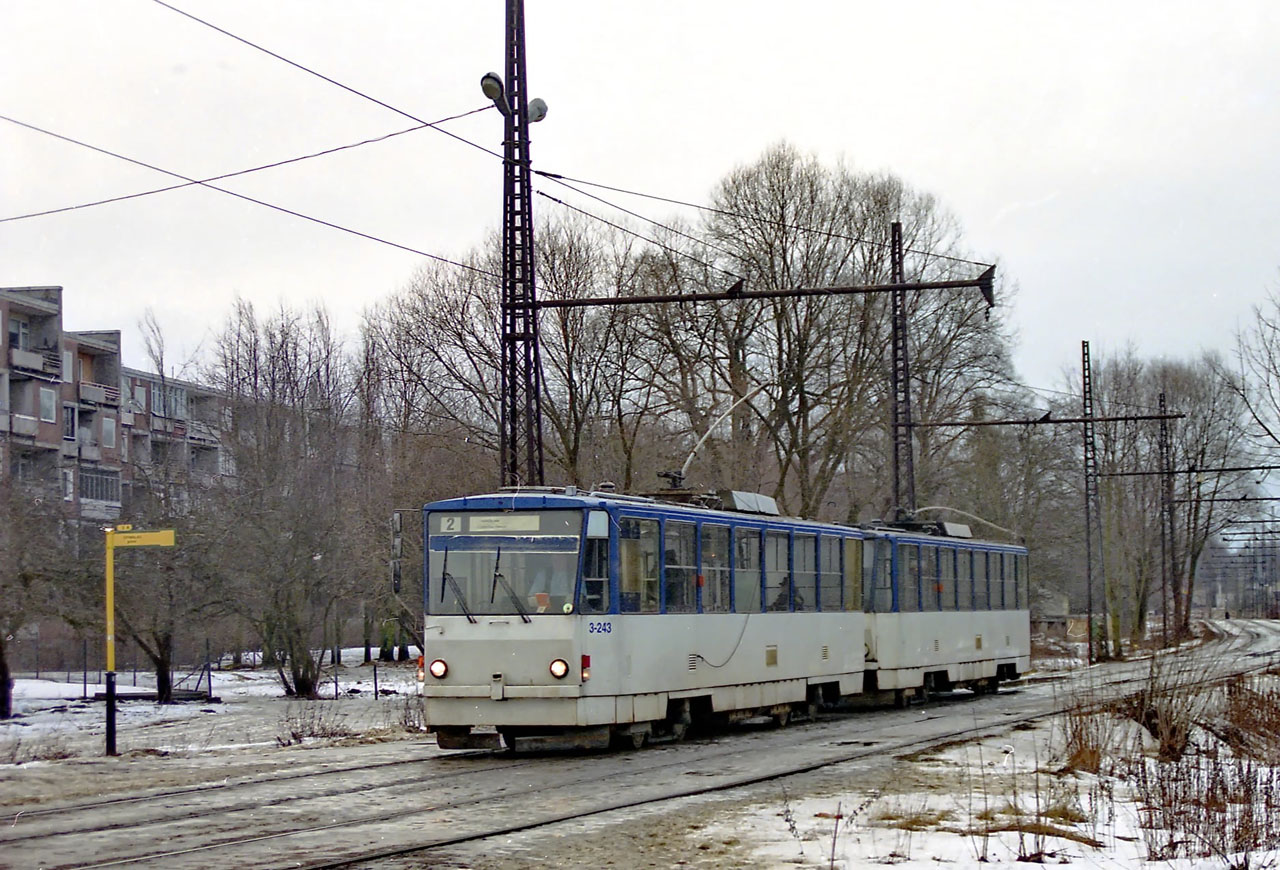 Riga, Tatra T6B5SU — 3-243