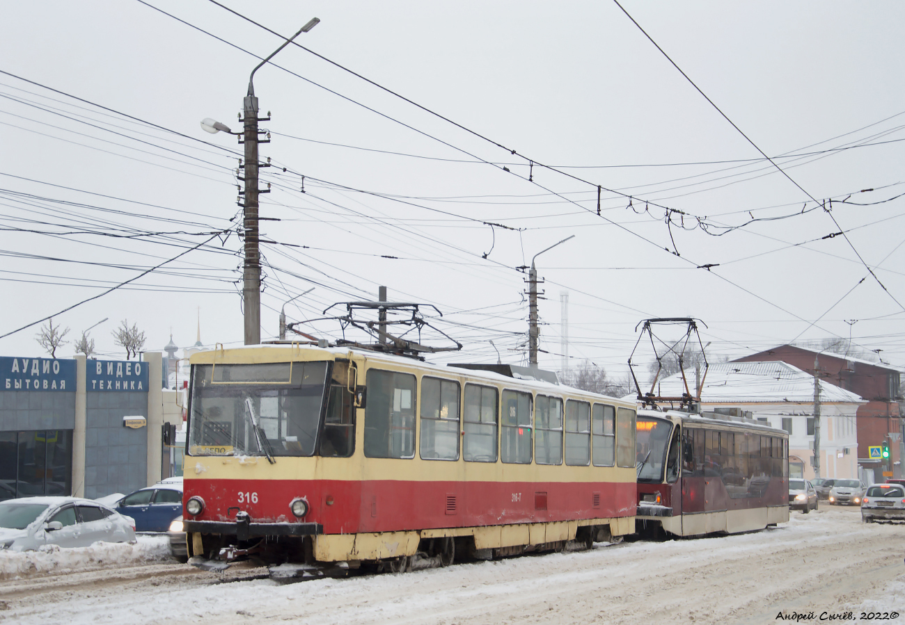 Тула, Tatra T6B5SU № 316