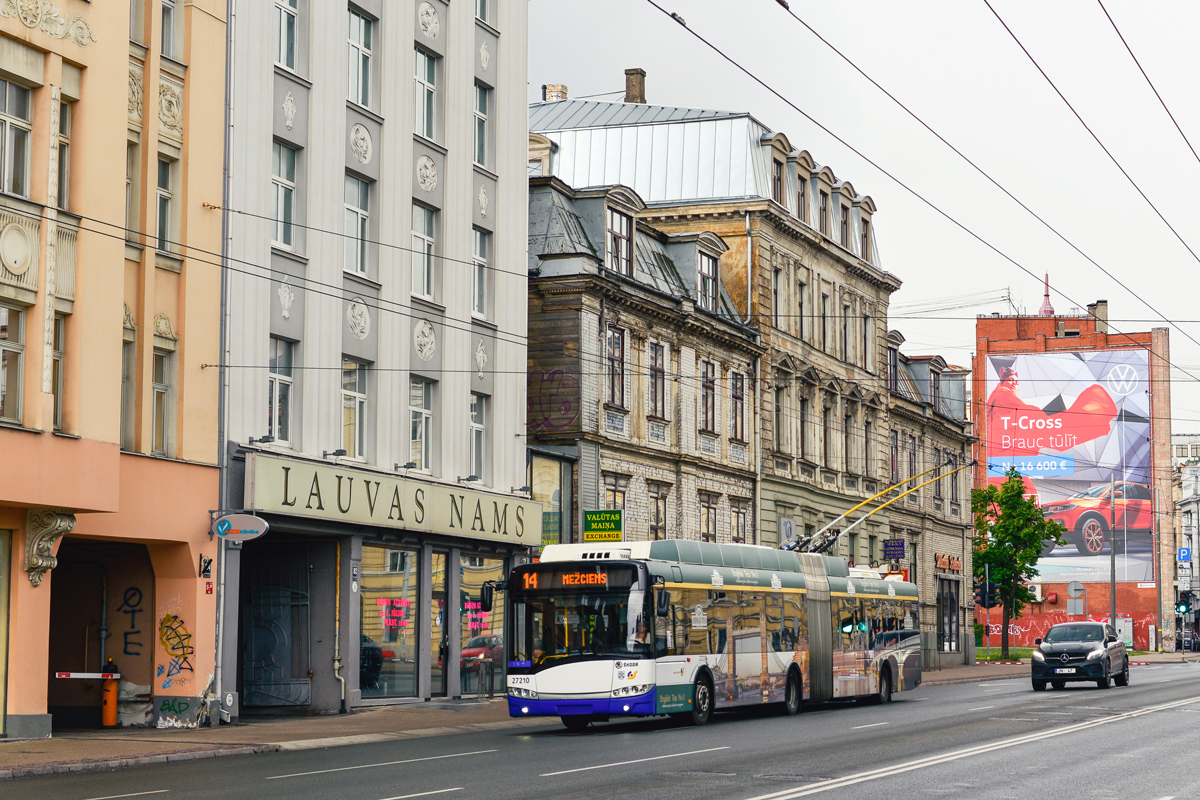Рига, Škoda 27Tr Solaris III № 27210