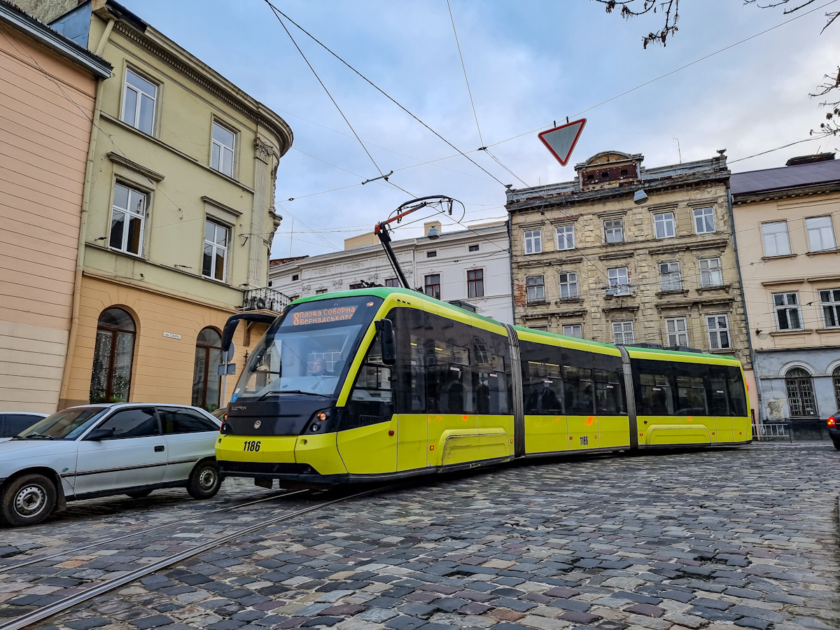 Львов, Electron T3L44 № 1186