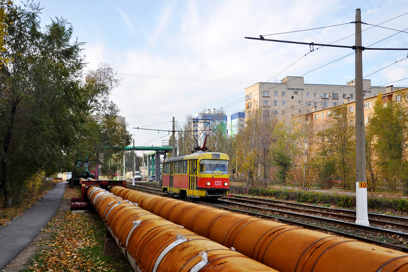 Волжский, Tatra T3SU № 132