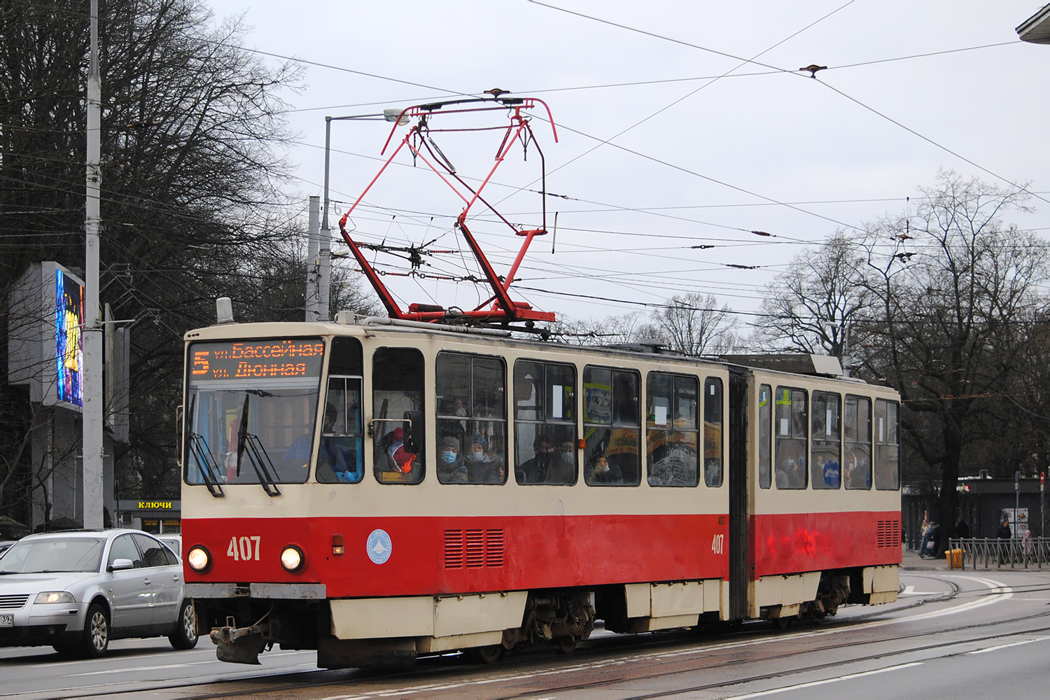 Калининград, Tatra KT4D № 407