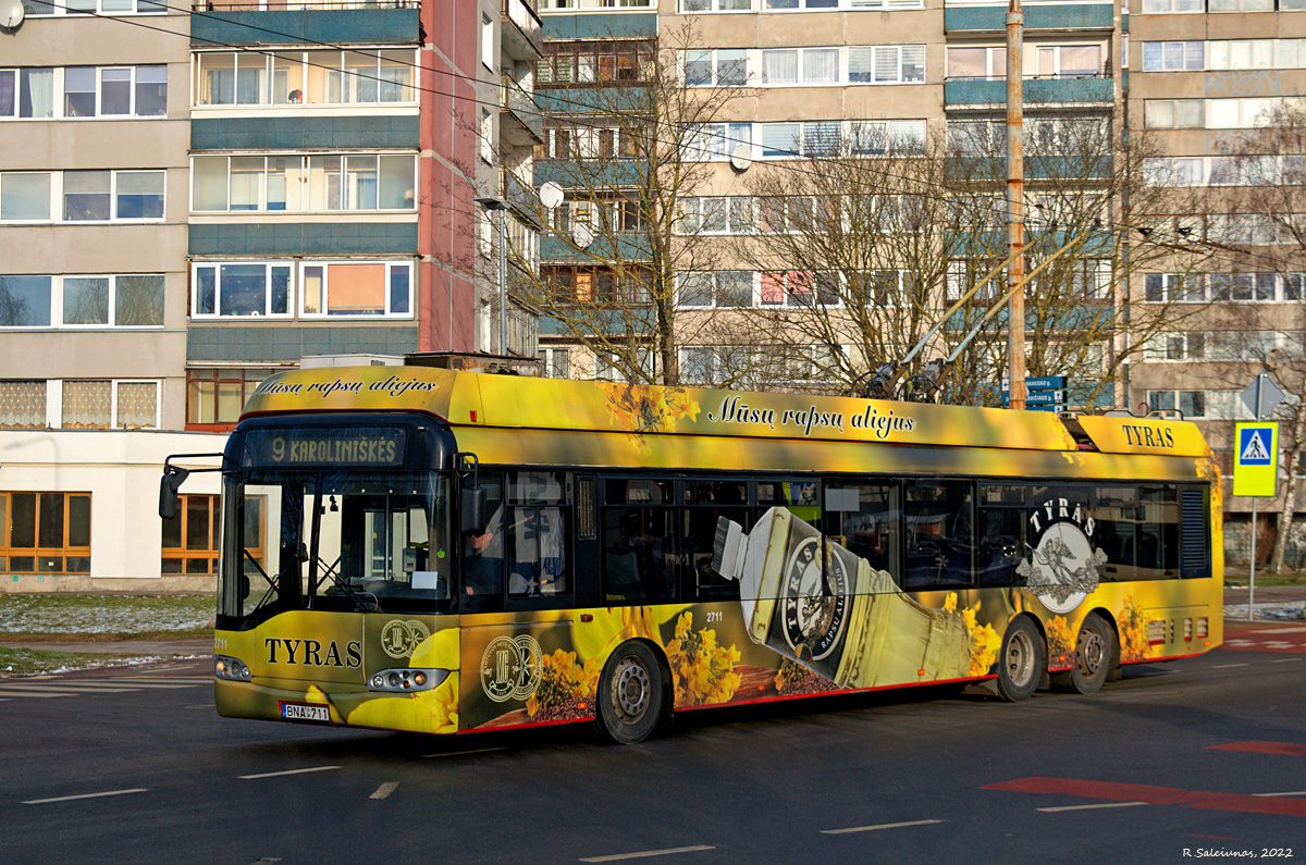 Wilno, Solaris Trollino II 15 AC Nr 2711