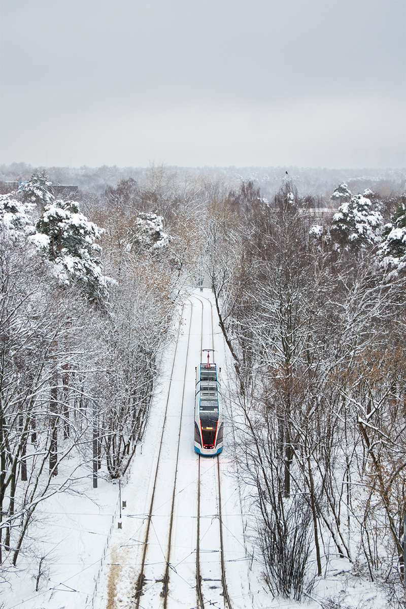 Moscow — Trаm lines: North-Western Administrative District; Moscow — Views from a height