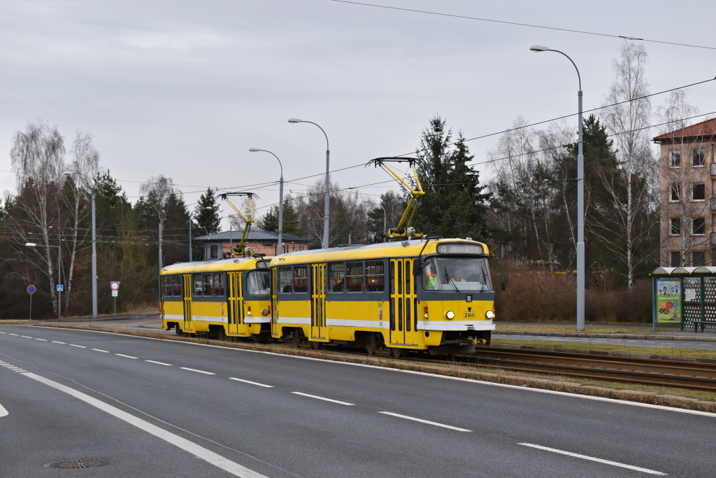 Пльзень, Tatra T3R.P № 260