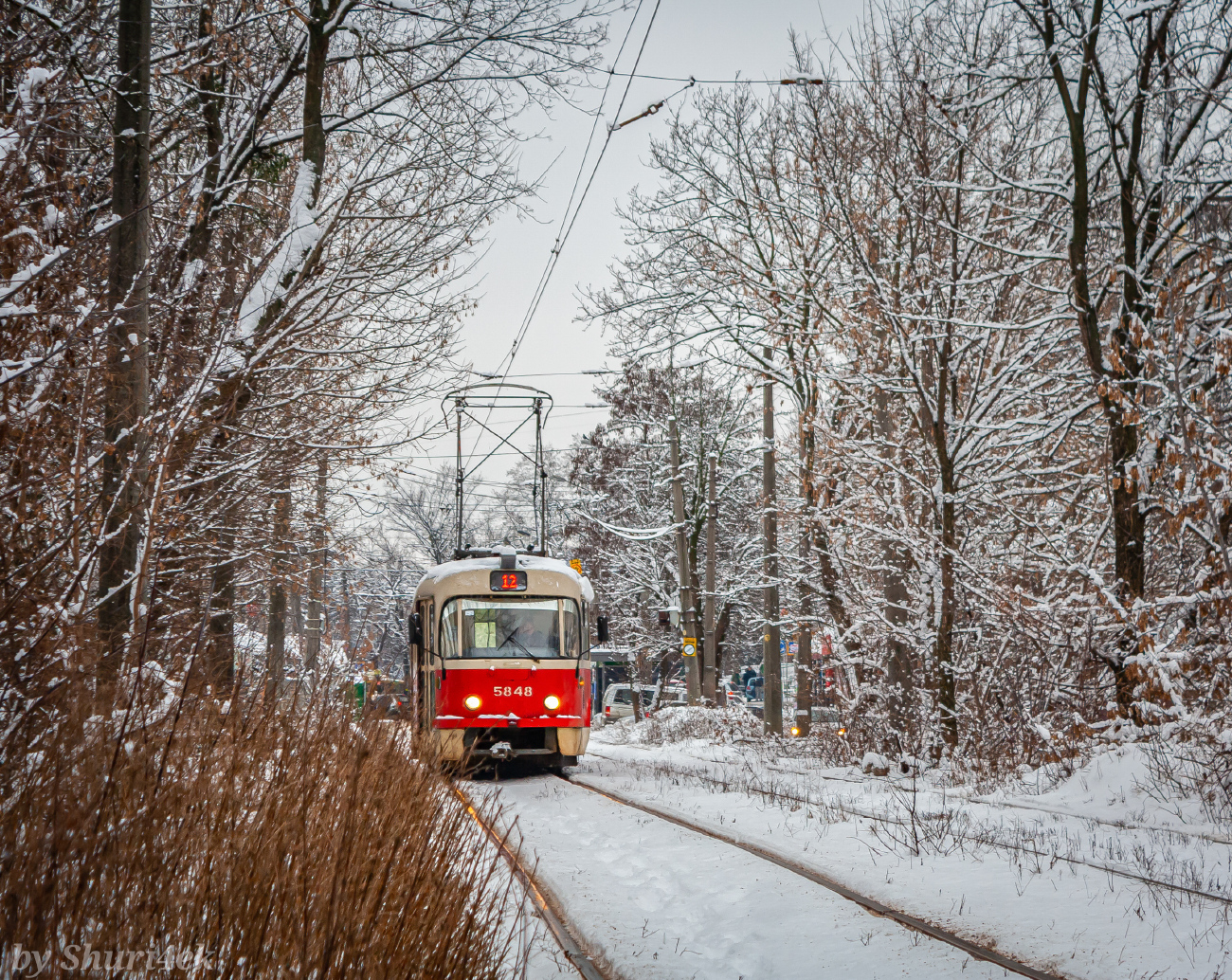 Киев, Tatra T3SU № 5848