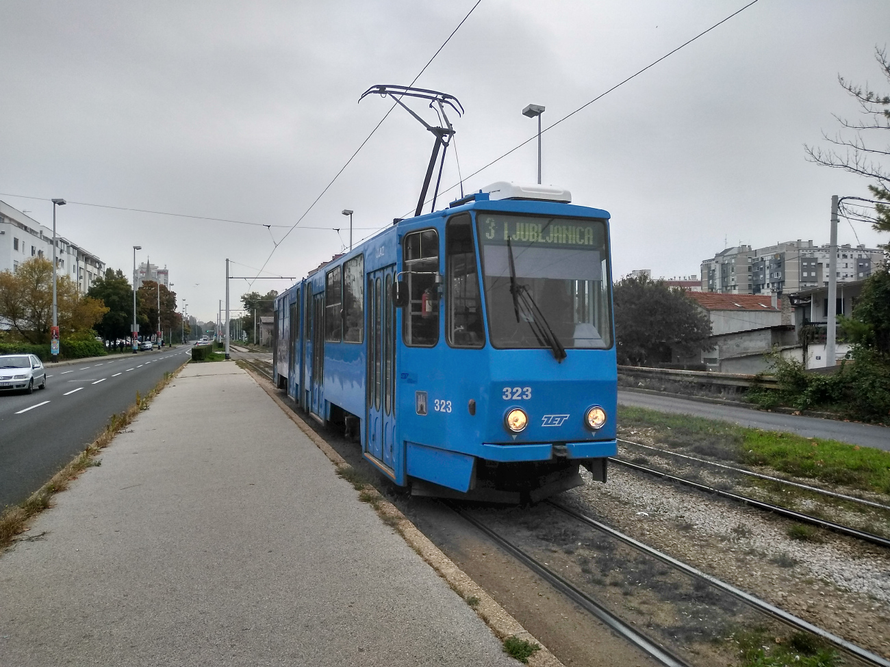 Загреб, Tatra KT4YU № 323