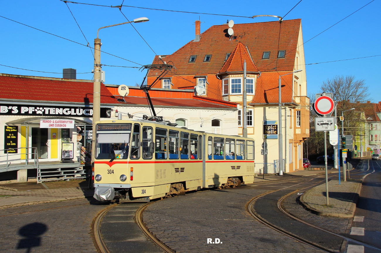 Гота, Tatra KT4DC № 304