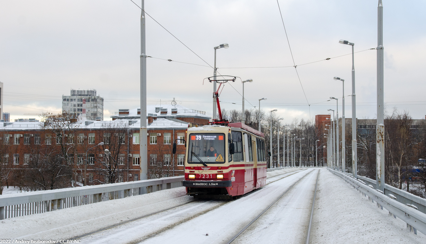 Санкт-Петербург, ТС-77 № 7231