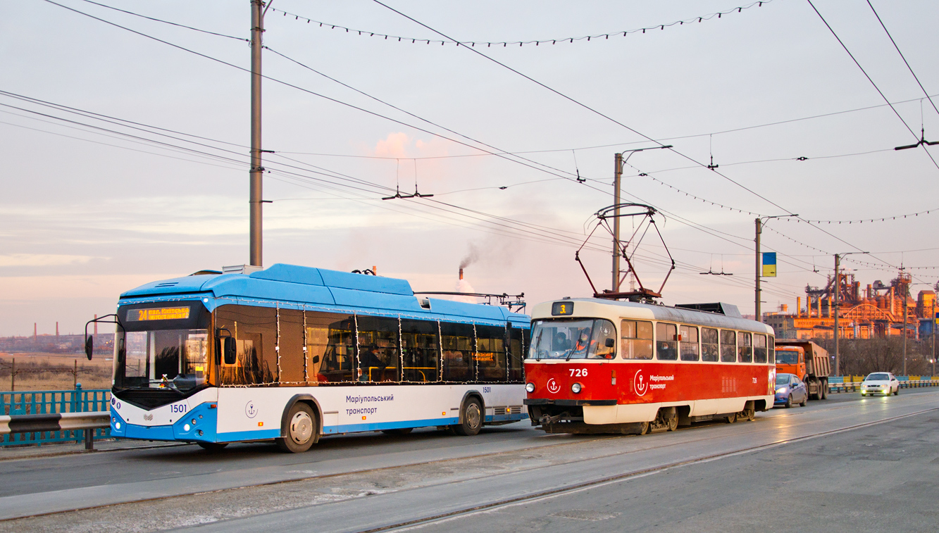 Мариуполь, Tatra T3A № 726