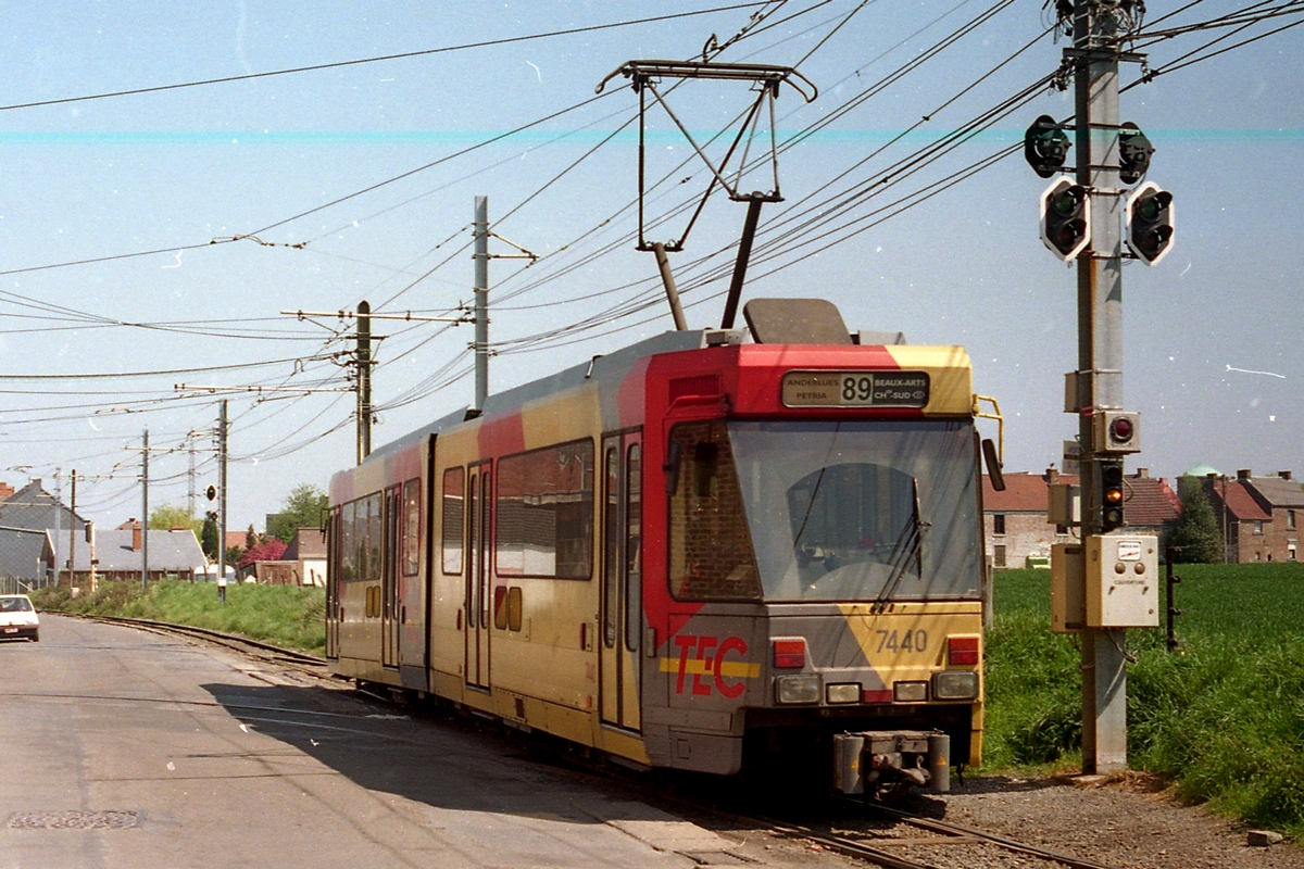 Charleroi, BN/ACEC type 6100 6-axle Nr. 7440