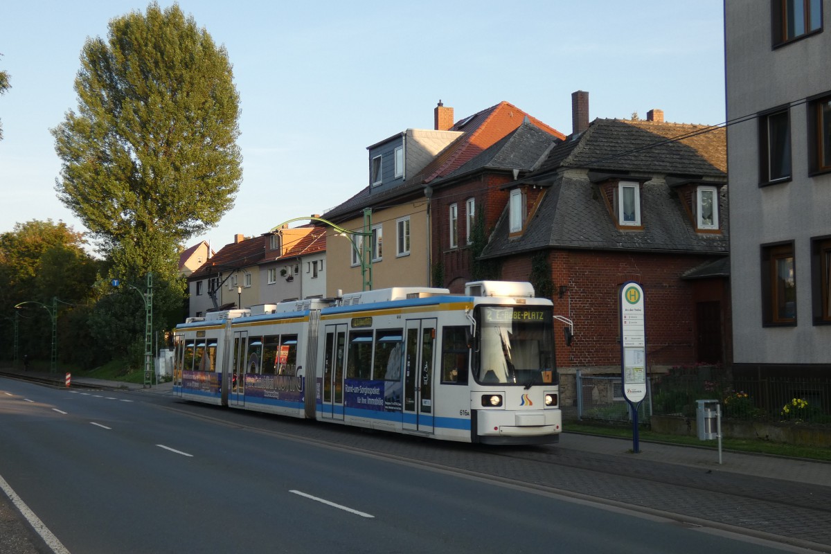 Jena, Adtranz GT6M-ZR № 616