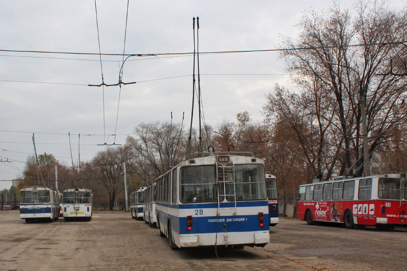 Самара, ЗиУ-682Г (СЗТМ) № 28; Самара — Троллейбусное депо № 2