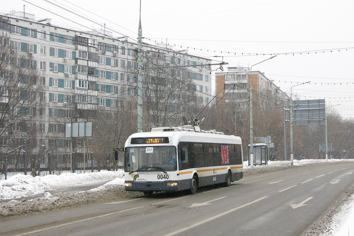 Химки, БКМ 321 № 0040