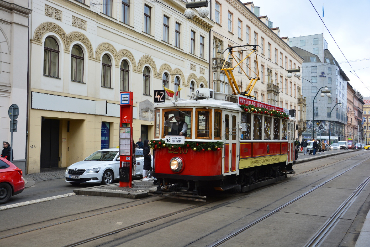 Прага, Ringhoffer DSM № 2210; Прага — Рождественский трамвай