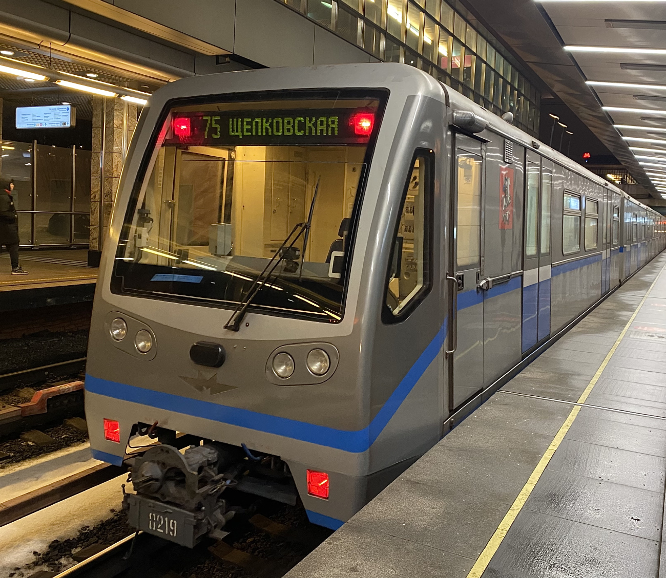 Москва, 81-740.4 «Русич» № 0219