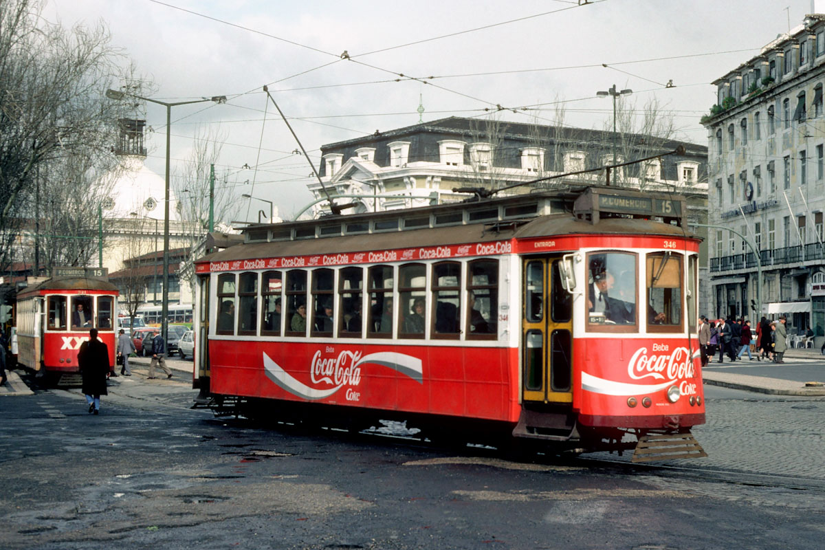 Лиссабонская агломерация, Четырёхосный моторный Stephenson № 346