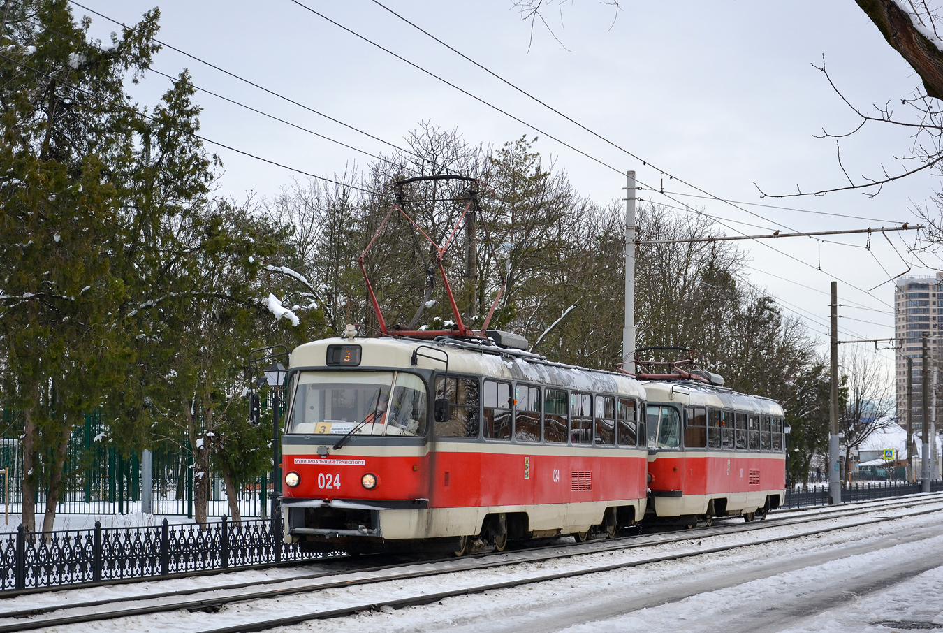 Krasznodar, Tatra T3SU GOH TRZ — 024