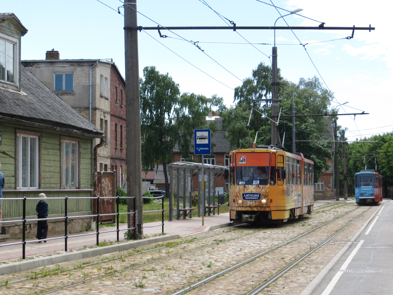 Лиепая, Tatra KT4D № 241