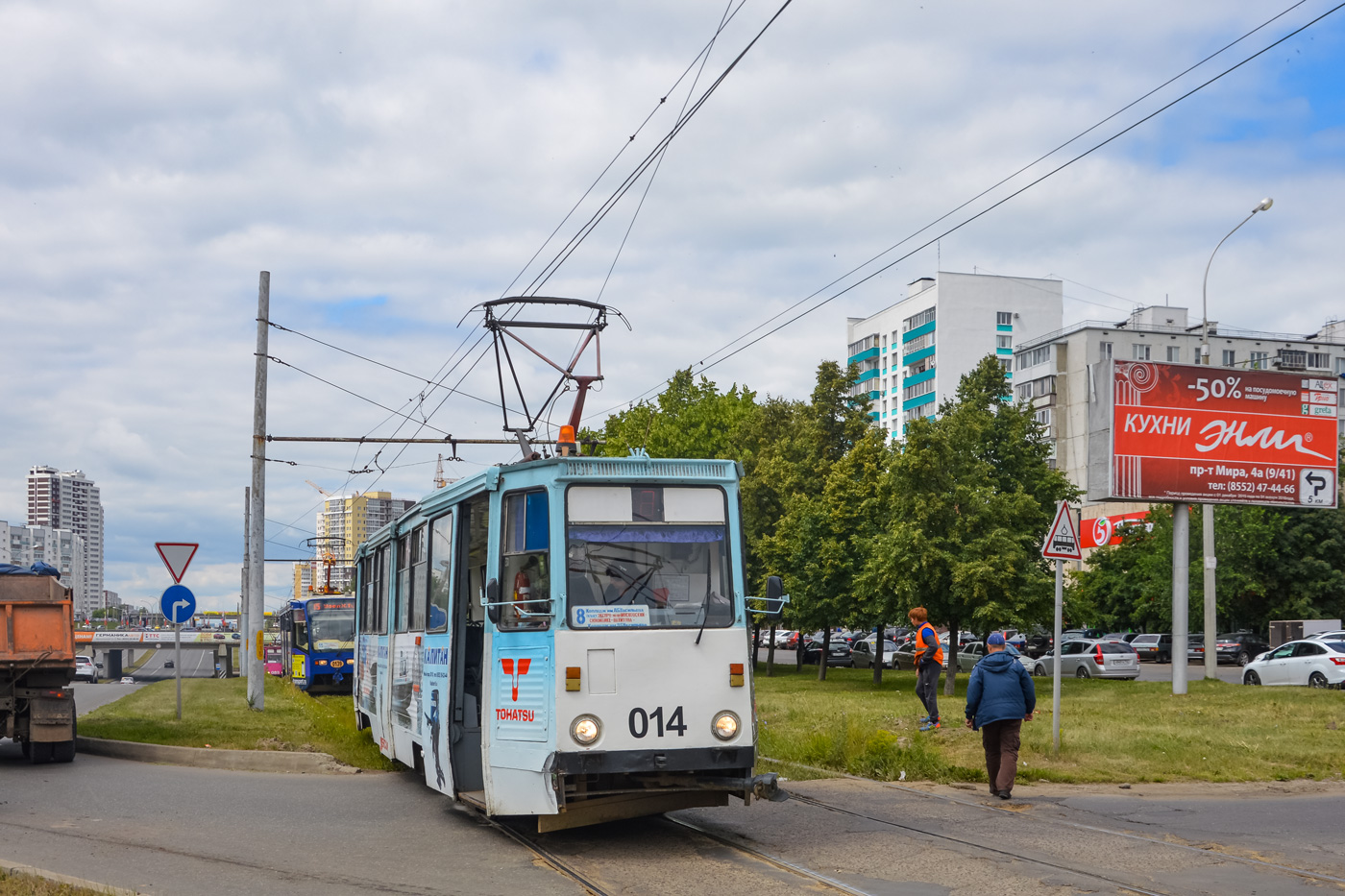 Набережные Челны, 71-605 (КТМ-5М3) № 014; Набережные Челны — Происшествия