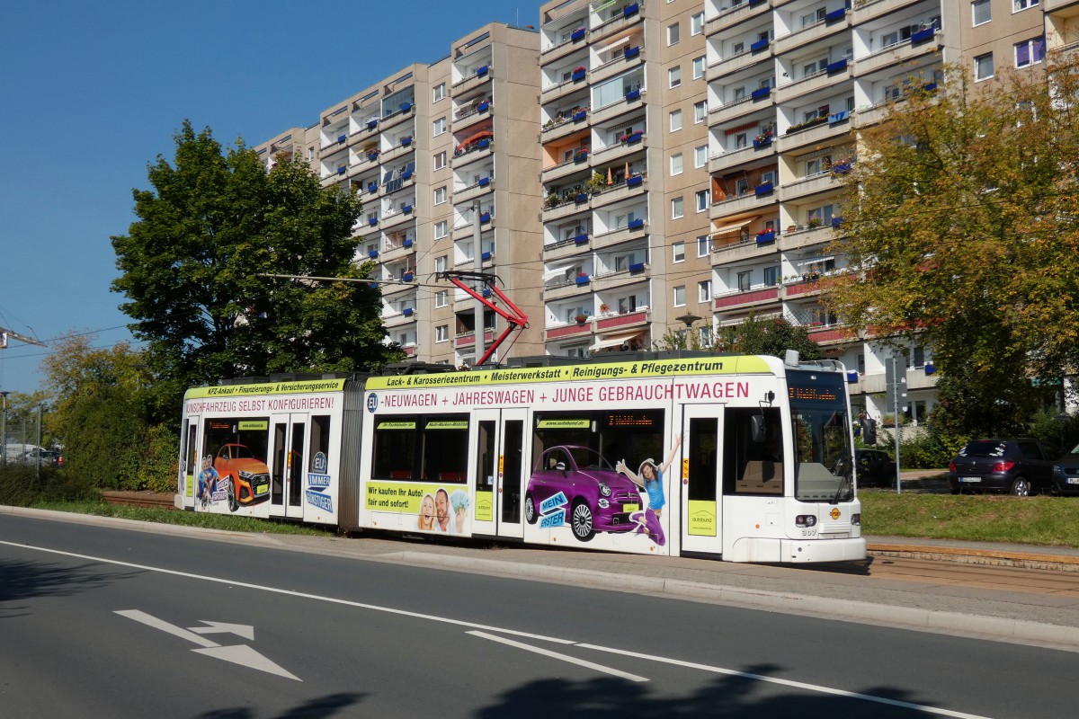 Плауэн, Bombardier NGT6 PSB № 307