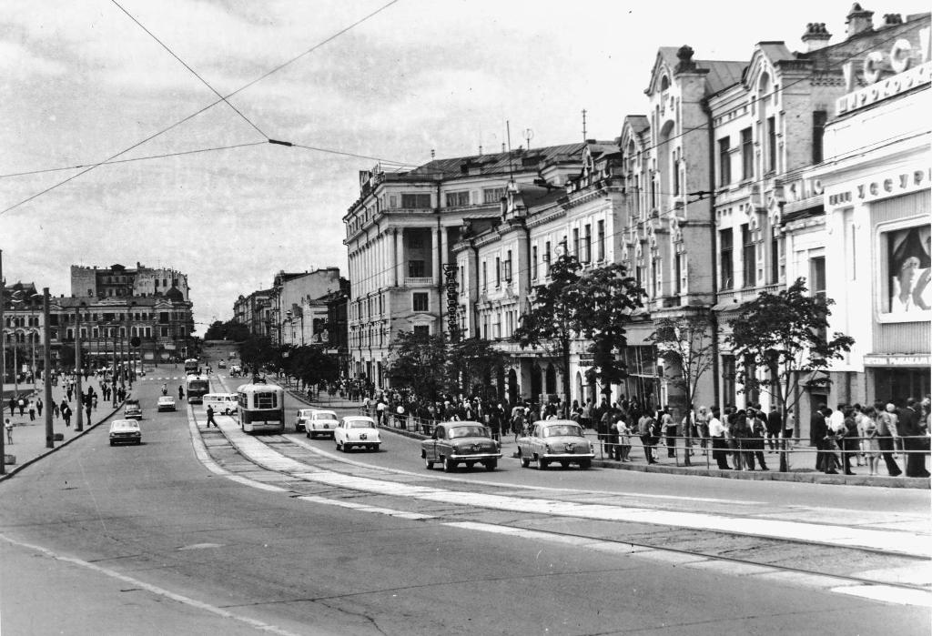 Владивосток — Исторические фотографии — трамвай (1971-1990)