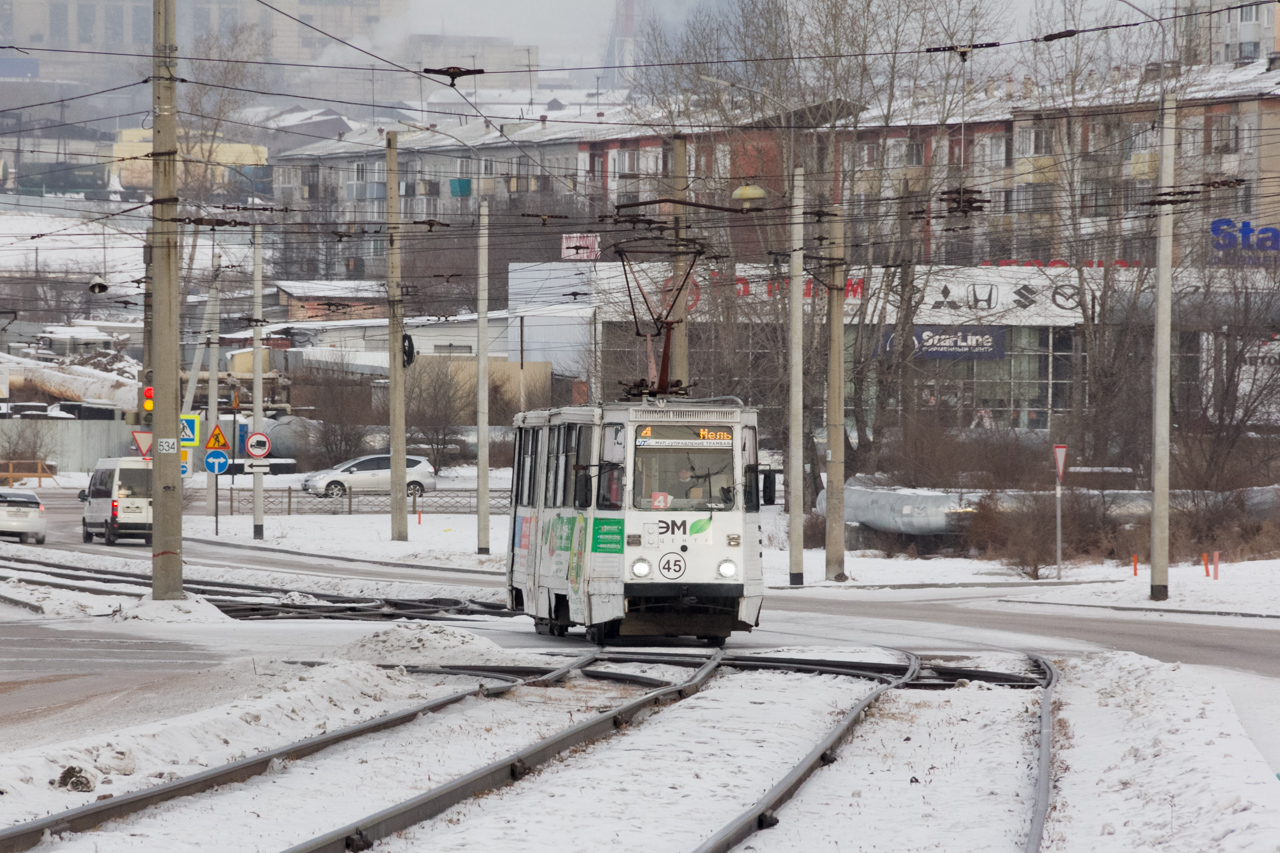 Ulan-Ude, 71-605 (KTM-5M3) Nr. 45